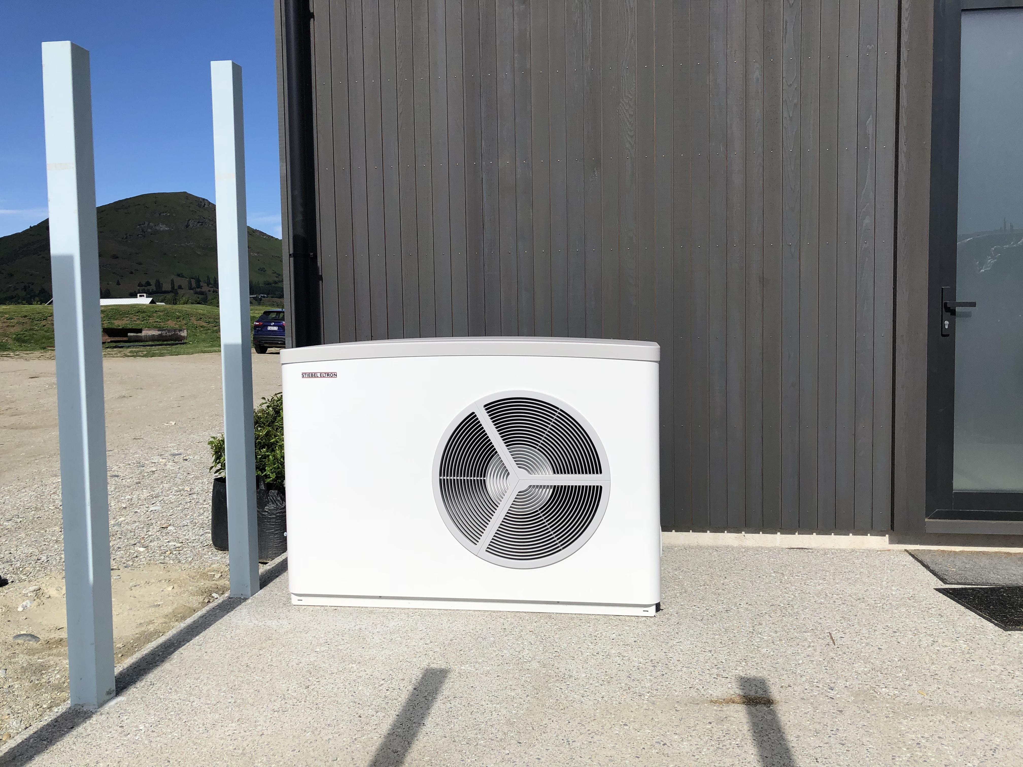 Queenstown air sourced heat pump