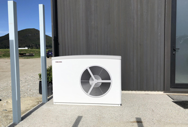 Queenstown air sourced heat pump