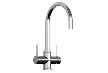 Design-Kollektion 3in1 Tap in Brushed Nickel, Chrome, Gold, and Black - Efficient hot, cold, and boi Design-Kollektion 3in1 Tap in Brushed Nickel, Chrome, Gold, and Black - Efficient hot, cold, and boi