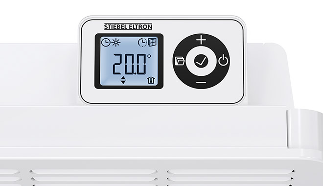 CNS Trend smart control unit LCD display