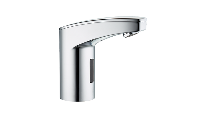 Sensor Tapware Supplied with Water Heater